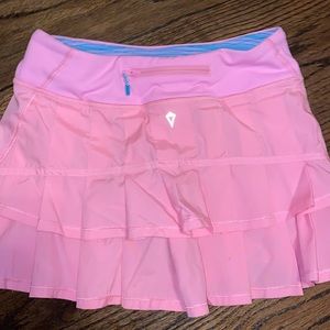 bubblegum pink ivivva tennis skirt